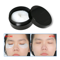 Patchs de gel hydrogel au collagène pour les yeux, conditionnement en pot, hydratation, marque privée disponible