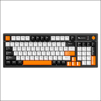 Teclado Inalámbrico para Juegos Smailwolf MK95 de Triple Modo, Interruptores Azules Intercambiables en Caliente, Retroiluminación RGB para PC y Portátiles