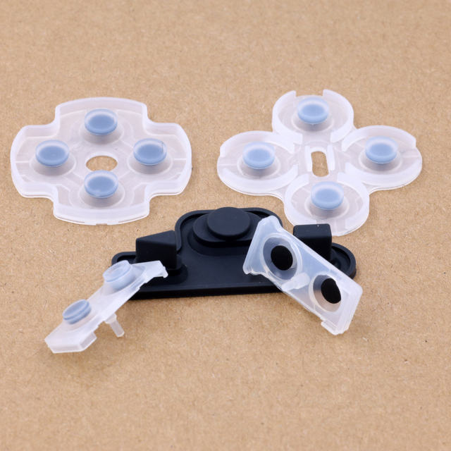 NSLikey Silicone Conductive Rubber Pad for PS3 Controller Button Rubber Pads
