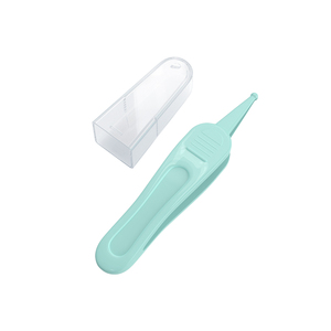 Pinzas para el cuidado <span class=keywords><strong>nasal</strong></span> del bebé, limpiador de oídos, nariz y ombligo con punta redonda de plástico - Product Image 3