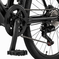Vélo électrique 26 pouces, vélo électrique 400W 36V, vélo de banlieue avec suspension de fourche avant et frein à disque pour adultes