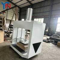 Machine de thermoformage hydraulique à vide pour surfaces solides en acrylique, contrôlée par PLC, pour éviers, comptoirs et dessus de table en Corian