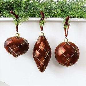 Cross-border New Arrival Flocked Painted <strong>Matte</strong> Borosilicate Glass Christmas <strong>Ball</strong> Ornaments Popular Holiday Decor 6-Color Die-Cut - Product Image 2