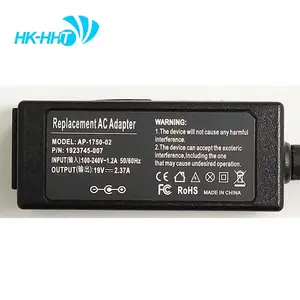 Hht 19V 2.37A 3.0*1.1mm 45W máy tính xách tay cung cấp điện AC Adapter sạc cho Asus