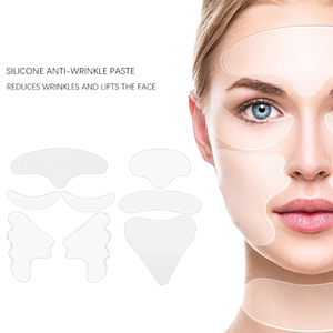 Benutzer definierte 18-teilige <span class=keywords><strong>Set</strong></span> Transparente Farbe Silikon Anti-Falten-Push-up, die Falten um den Gesichts bereich reduziert - Product Image 1
