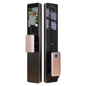 Serrure de porte intelligente Tuya Wifi Biométrique Reconnaissance faciale 3D Entièrement automatique Étanche avec caméra et empreinte digitale pour porte d'entrée - Product Image 5