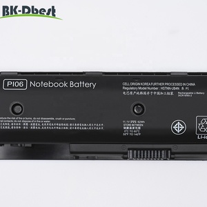 Bk-dbest thay thế pin máy tính xách tay <span class=keywords><strong>pi06</strong></span> cho <span class=keywords><strong>HP</strong></span> Envy pavilion touchsmart 14 15 17 / 14t 15t 17t / 14z 15z 17z 710416-00 - Product Image 3