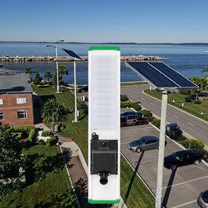 Venta directa de fábrica Mejor precio Farola solar Nuevo modelo 100W 150W 200W Farola solar todo en uno para Proyectos - Product Image 4