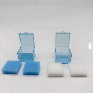 Verpackungsbox für Dentallabormaterialien, Kunststoffbox mit Klarsichtdeckel, Kunststoff-Zahnprothesenbox mit Schwamm zur Aufbewahrung von Zahnprothesen - Product Image 1