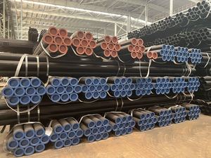 Tubería de Acero al Carbono Negra Sin Costura <span class=keywords><strong>ASTM</strong></span> SCH 40 <span class=keywords><strong>A53</strong></span> para Revestimiento de Petróleo y Gas, Tubería de Acero Sin Costura de Alta Calidad - Product Image 5