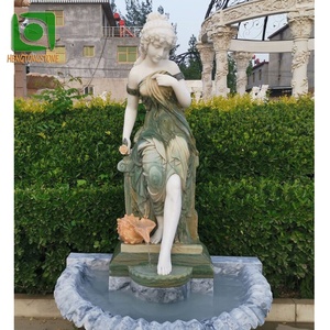 Fuente de pared de mármol al aire libre con escultura de mujer <span class=keywords><strong>sexy</strong></span> - Product Image 4