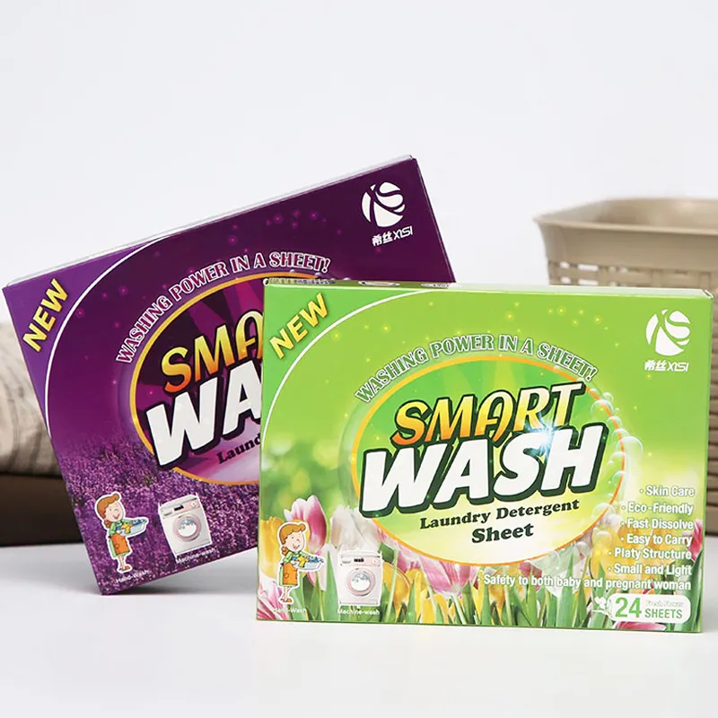 Kualitas Tinggi Berguna Cuci Power Kertas Clean Detergent Laundry untuk Rumah Tangga Pembersih Mesin Cuci