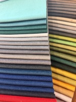 Tissu d'ameublement en velours hollandais 240 g/m², velours néerlandais pour la décoration intérieure et les meubles GCC