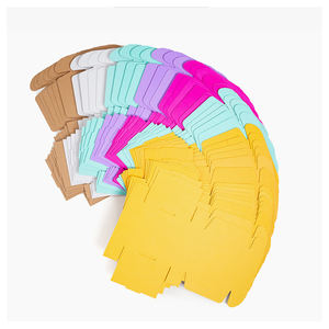 กล่องกระดาษคราฟท์สินค้ามาใหม่กล่องใส่สติกเกอร์ติดโลโก้ตามสั่ง - Product Image 6