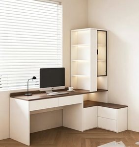 <span class=keywords><strong>Escritorio</strong></span> Infantil de Madera Maciza Moderno y Personalizado, Estantería, Mesita de Noche, <span class=keywords><strong>Escritorio</strong></span> Multifuncional para Sala de Estar, Dormitorio, <span class=keywords><strong>Escritorio</strong></span> para Computadora - Product Image 5