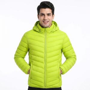 Nouvelles vestes d'hiver rembourrées en duvet pour hommes, de haute qualité, épaisses et matelassées, pour l'extérieur, 2026 - Product Image 1