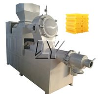 Machine de fabrication de savon en barre Lung Yeuk C180 entièrement automatique, petite échelle, 200-1000 kg/h, 380V, pour la production de mini-savons de toilette et de lessive