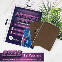 Patchs Chinois d'Acupression aux Herbes Chinoises les Plus Vendus – Soulagement des Douleurs Corporelles, Plâtre pour Nerf Sciatique – Vente en Gros