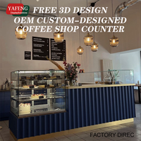 Conception d'intérieur personnalisée pour les boutiques de crème glacée, de bubble tea et de jus, présentoirs, solutions de comptoirs pour les boutiques de café, de thé au lait et de pâtisserie