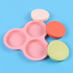 DIY Silikon 4-Zoll Runde 3-Fach Kuchenform & Backblech Multifunktionales Ofenfestes Backwerkzeug - Product Image 3