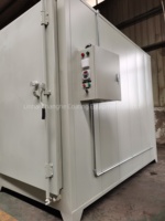 Four de séchage électrostatique à poudre avec chauffage par tube, gaz GPL, diesel, électrique, conception personnalisée, chariot en acier, 18 kW
