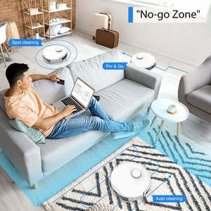 หุ่นยนต์ดูดฝุ่นอัจฉริยะ หุ่นยนต์ดูดฝุ่นและถูพื้น Eufye Ecovacse Xiaomia หุ่นยนต์ดูดฝุ่น Xiaomia พร้อมฟังก์ชั่นถูพื้น - Product Image 6
