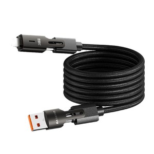 Cable de carga magnético Bemo de 240W, USB tipo C a USB A, carga rápida para dispositivos Apple y Huawei - Product Image 1