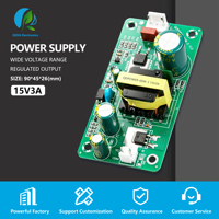 Fuente de Alimentación Conmutada de Marco Abierto AC DC 15V 3A 60W SMPS con Placa PCB para Impresora 3D, CNC, LED, Industrial, OEM, Venta al por Mayor