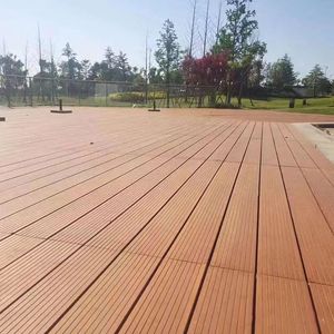 <span class=keywords><strong>Suelo</strong></span> de Madera de Bambú Tejido de 18 mm, Directo de Fábrica, Anticorrosivo, Profundamente Carbonizado, para Exteriores, Fácil de Instalar, Resistente al Agua, Ancho de Tabla de 140 mm - Product Image 6
