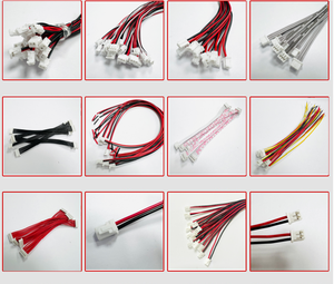 Kabel Elektronik Peralatan Rumah Tangga 250V Berisolasi Nilon Tembaga Murni dengan Terminal PH2.0mm XH2.54, Ukuran 5-32 AWG 1.25mm 1.5mm, Dapat Disesuaikan - Product Image 1