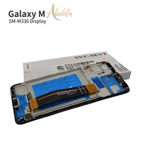 Pack de service d'assemblage d'origine LCD M336 pour téléphone mobile Samsung Galaxy M33 5G Pièces réparées LCD avec cadre de boîtier
