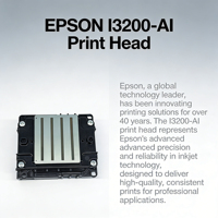 Cabezal de Impresión Fourstar Nuevo Original de Japón I3200 A1 E1 U1 para Impresora Plotter de Inyección de Tinta Eco Solvente DTF UV