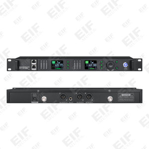 TX-6200 Professional Dynamic <b>Microphone</b> 2-CH UHF True Diversity SQ/Cascade/Equalizer/Spectrum XLR <b>Wireless</b> <b>Microphone</b> System for - Product Image 6