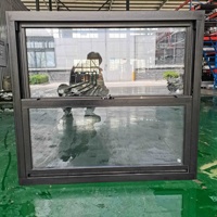 Ventana Corredera Vertical de Aluminio MD83 Norteamericana Insonorizada para Renovaciones de Salas de Estar, Mejora, Reequipamiento, Reemplazo