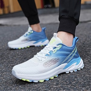 2026 Summer Men's Shoes Middle School Students' <b>Physical</b> Fitness Test Training Shoes with Soft Soles Lightweight Running Shoes - Product Image 1