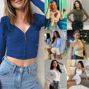 2024 vendita all'ingrosso di moda molluschi usato parsimonioso mix di abiti assortiti pantaloni alla rinfusa balle di <span class=keywords><strong>prima</strong></span> <span class=keywords><strong>classe</strong></span> vestiti nuovi per le donne - Product Image 6
