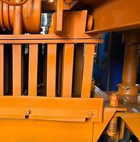 Machine à fabriquer des blocs de pavés en béton semi-automatique QTJ4-24, blocs creux, solides, en ciment, pavés, blocs d'interverrouillage