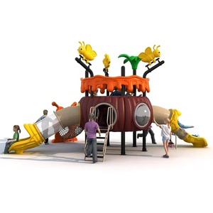 Tùy Chỉnh Trẻ Em Sân Chơi Ngoài Trời Chơi Đặt Trẻ Em Công Viên Sân Chơi Nhỏ Trượt - Product Image 2