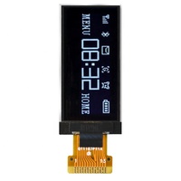 Pantalla OLED Raspberry Pi Blanca PM-Mono I2C de 64x128 y 1.3 Pulgadas con Conector de Controlador SH1107 y Soporte de Montaje