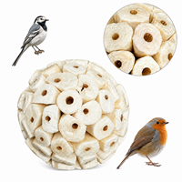 Jouet à mâcher pour oiseaux en herbe Tong, fait main, écologique, mignon et tendance, 8 cm, en gros, en stock, pour usage quotidien et soulagement de l'anxiété