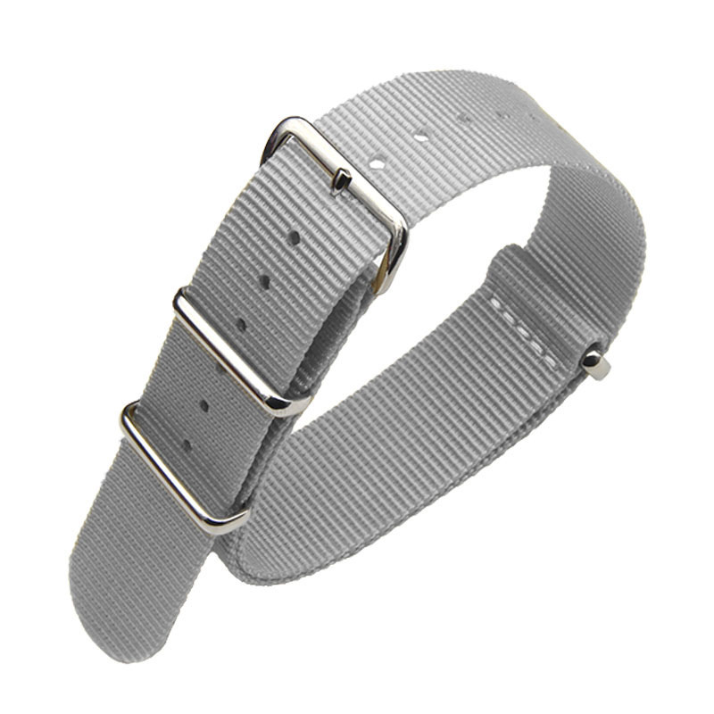 Boucle en argent gris massif