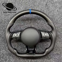Volant en cuir vintage amélioré, adapté aux Volkswagen MK5 MK6 MK7.5 GTI GTD R Golf7 7R Passat Polo GTI CC Tiguan