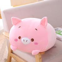 Vente en gros de jouets pour hamster en peluche de dessin animé personnalisés oreillers d'éléphant en peluche douce pour la décoration intérieure coussins de canapé pour enfants
