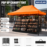 Tentes robustes pour événements, imperméables, grandes tentes pliantes 10x15, pour fêtes, mariages, logo personnalisé, expositions, sports, etc.