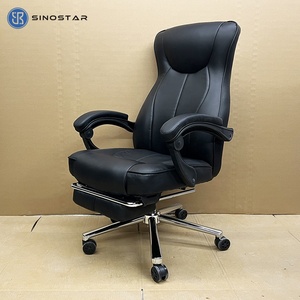 Silla reclinable de oficina con reposapiés y Soporte lumbar para máxima relajación - Product Image 5