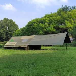 Suministro de Fábrica 12 ㎡   Tienda de Campaña Inflable con Toldo, Tienda de Campaña Impermeable de Oxford para <span class=keywords><strong>Glamping</strong></span> y Uso en Exteriores - Product Image 3