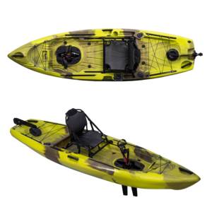 Vente à chaud d'usine en gros <span class=keywords><strong>kayka</strong></span> à pédales de 10 pieds avec rabat d'aileron kayak pour une personne fabriqué en Chine - Product Image 3