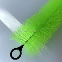 Brosse de nettoyage pour bassin de carpes koï japonaises avec filtre biologique industriel, manche en acier inoxydable, diamètre et longueur personnalisables