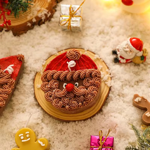 Nouvelle conception de bougie parfumée artisanale en cire de soja en forme de sapin de Noël, respectueuse de l'environnement, pour les fêtes - Product Image 5