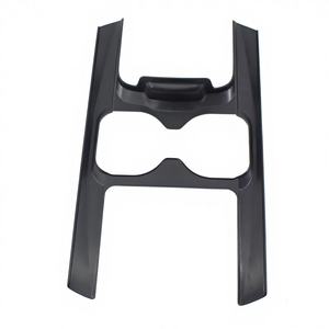 Panneau de garniture de porte-gobelet CRV, cadre décoratif noir en ABS pour console centrale, accessoires de voiture - Product Image 4